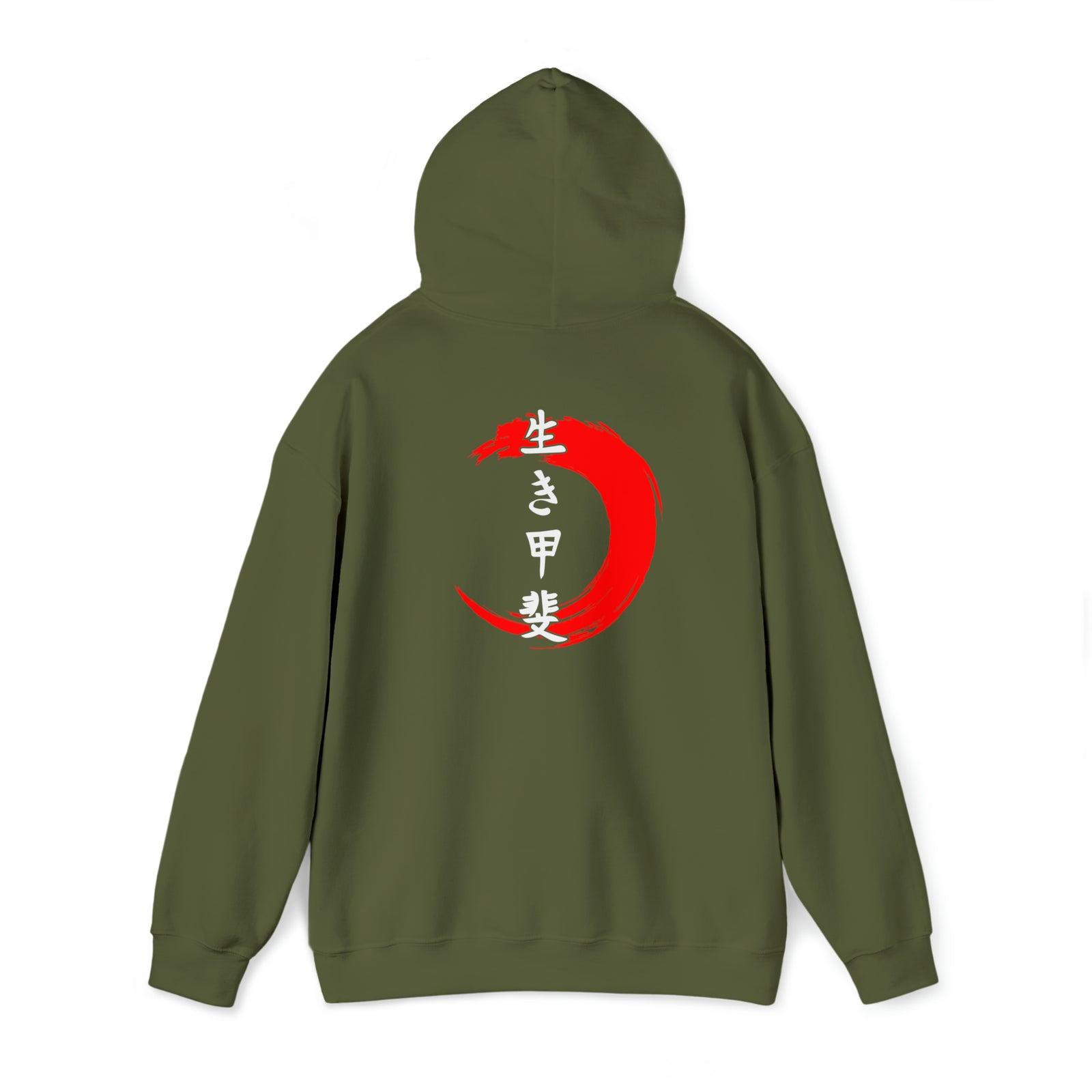 KAZOKU Hoodie Red - Design 2