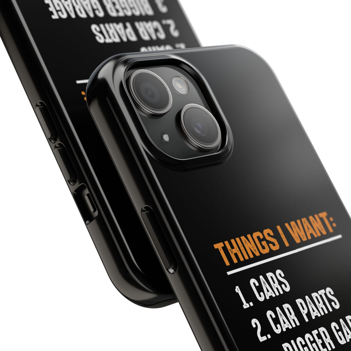 Things I Want: Cars Phone Case | Car Enthusiast Gift