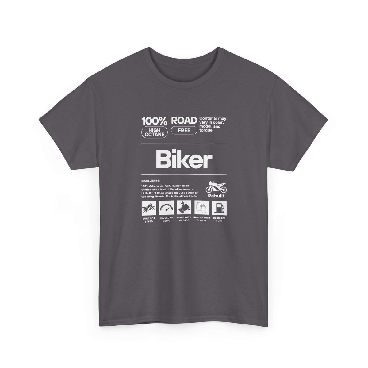 Biker Definition T-Shirt | Funny Motorcycle Enthusiast Gift