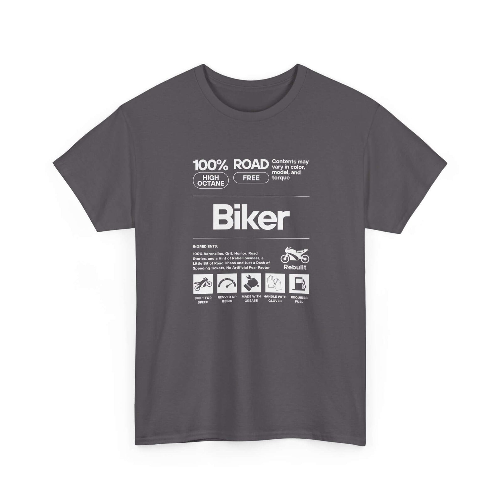 Biker Definition T-Shirt | Funny Motorcycle Enthusiast Gift