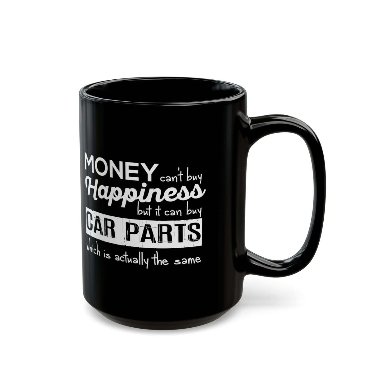 More Car Parts Equals Happiness Mug mug - funny gift for car enthusiasts