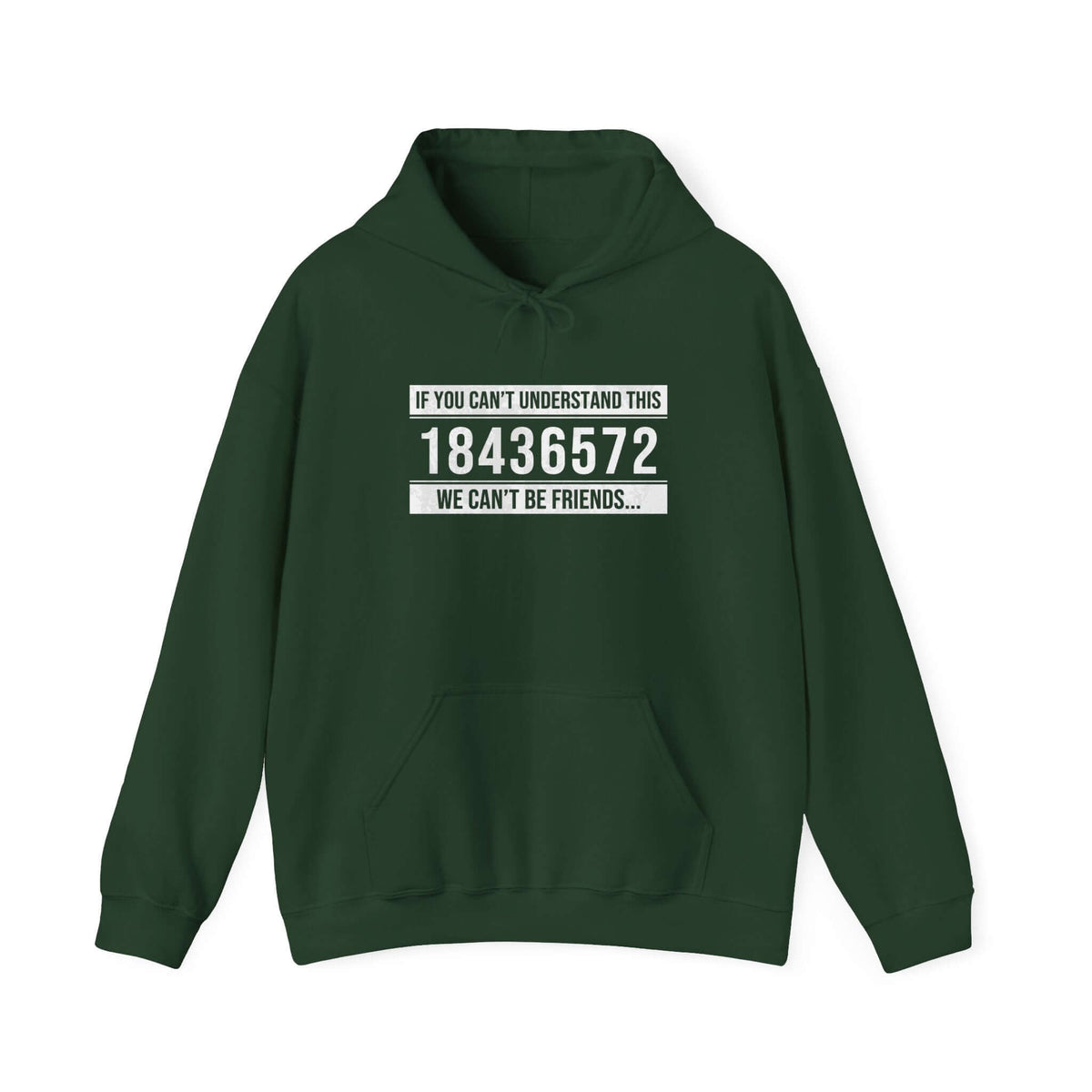 V8 Firing Order Hoodie - muscle car gearhead pullover