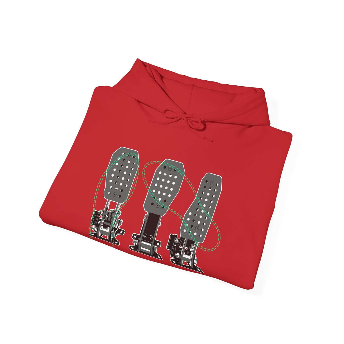 Racing Pedals Hoodie | Sim Racing Car Enthusiast Gift