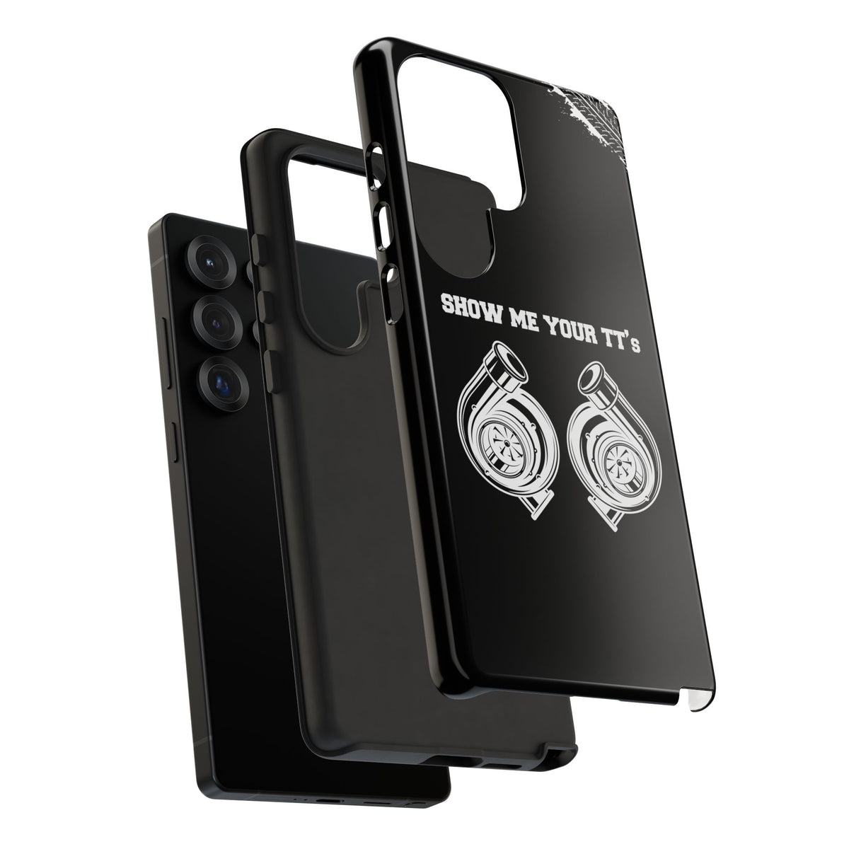 Show Me Your TTs Twin Turbo Tough Phone Case | Funny Car Guy Gift