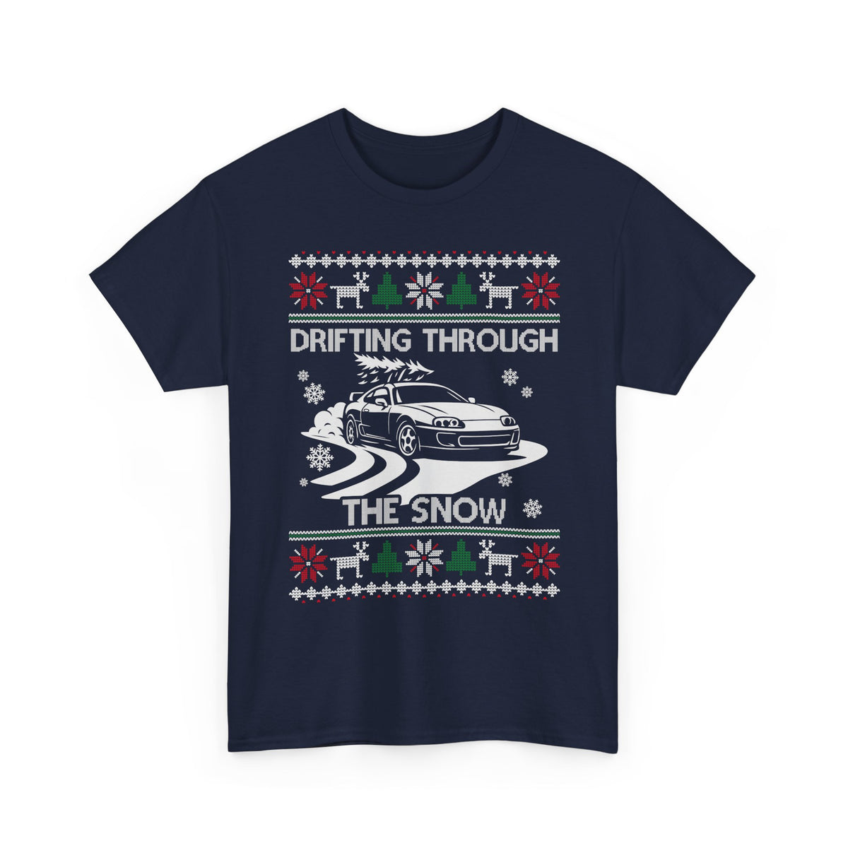Christmas Drift Car T-Shirt