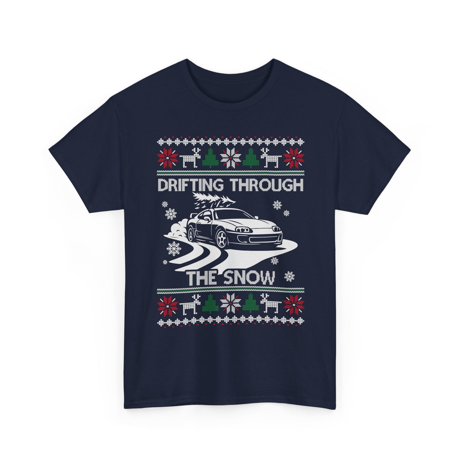 Christmas Drift Car T-Shirt