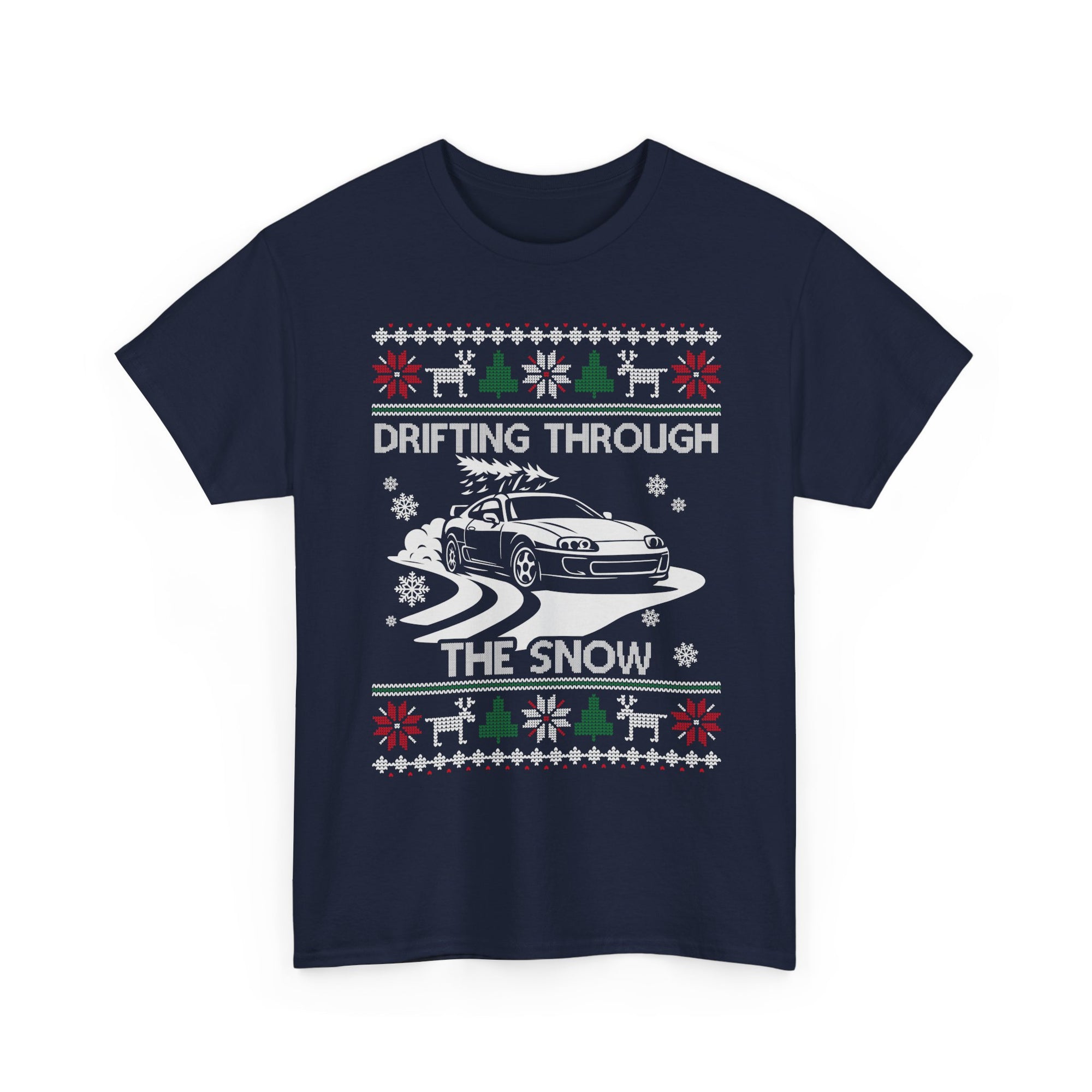 Christmas Drift Car T-Shirt