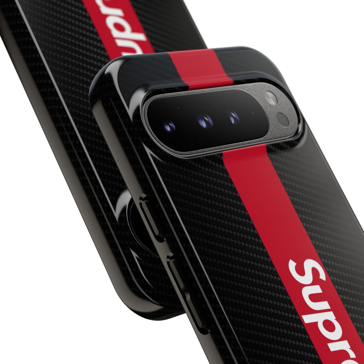 JDM Style Design Tough Phone Case - iPhone 15 Plus, glossy, front and back view