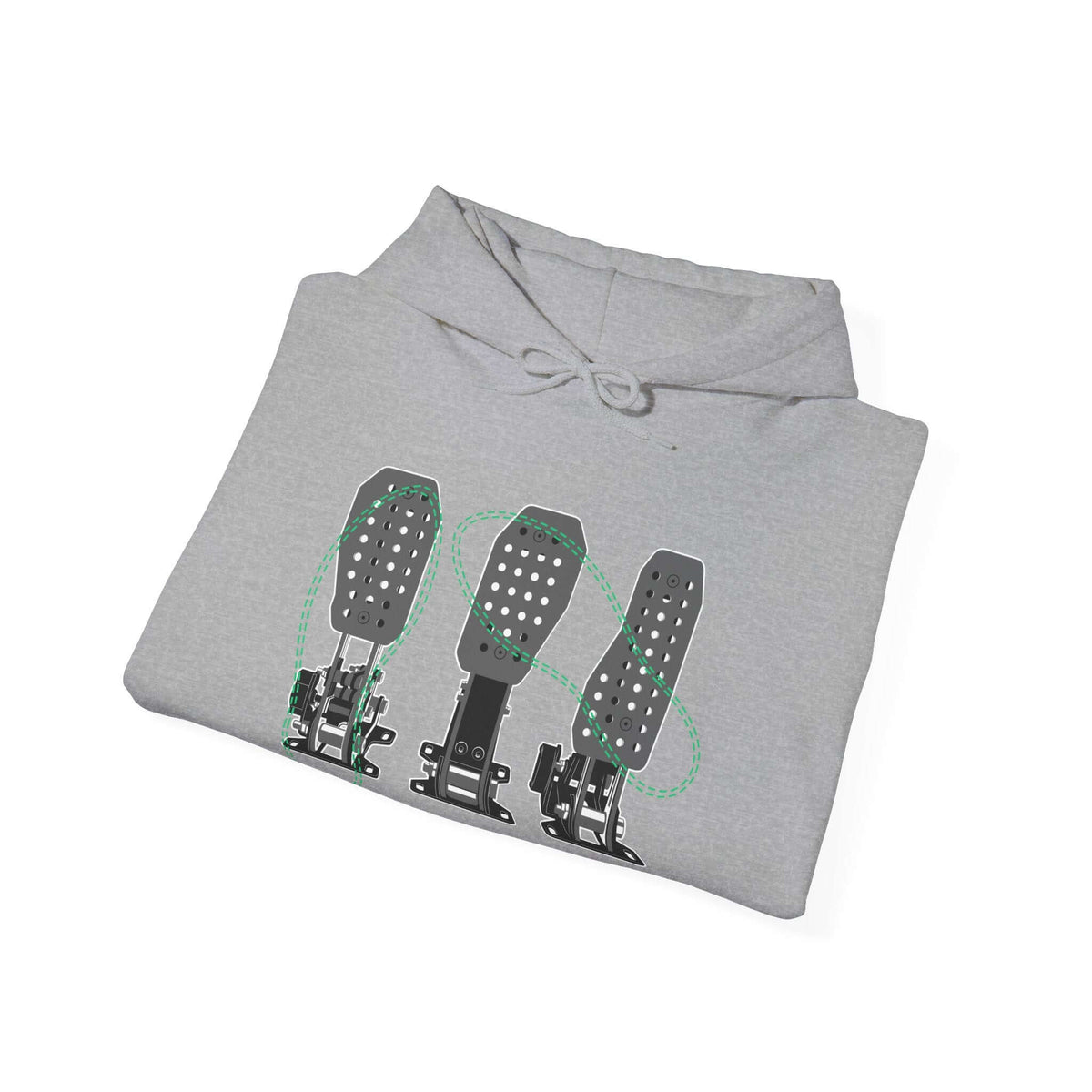 Racing Pedals Hoodie | Sim Racing Car Enthusiast Gift