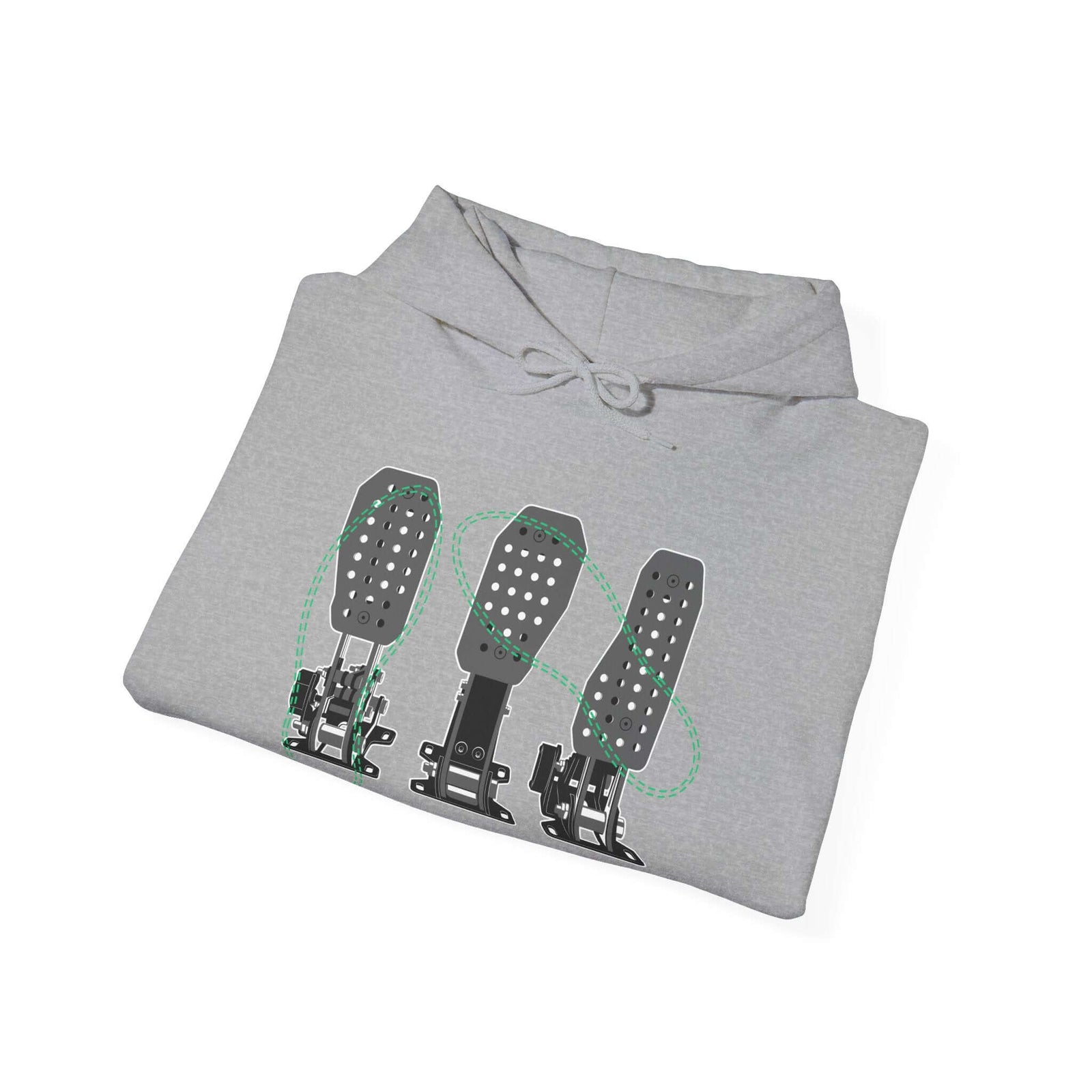 Racing Pedals Hoodie | Sim Racing Car Enthusiast Gift