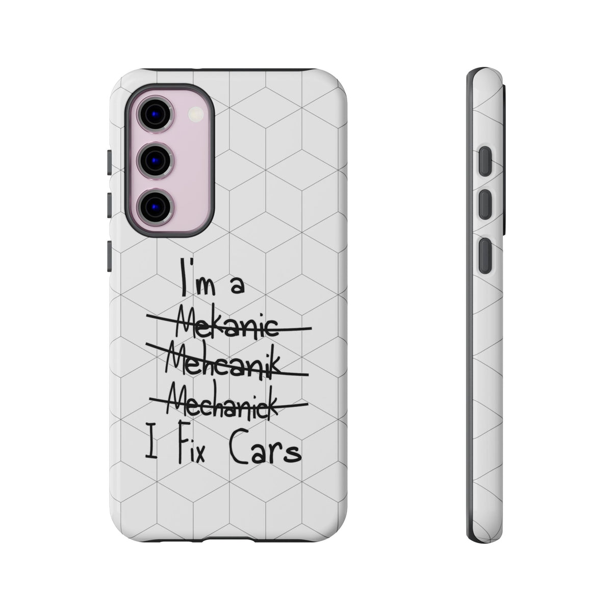 Mechanic I Fix Cars Funny Tough Phone Case | Car Guy Gift