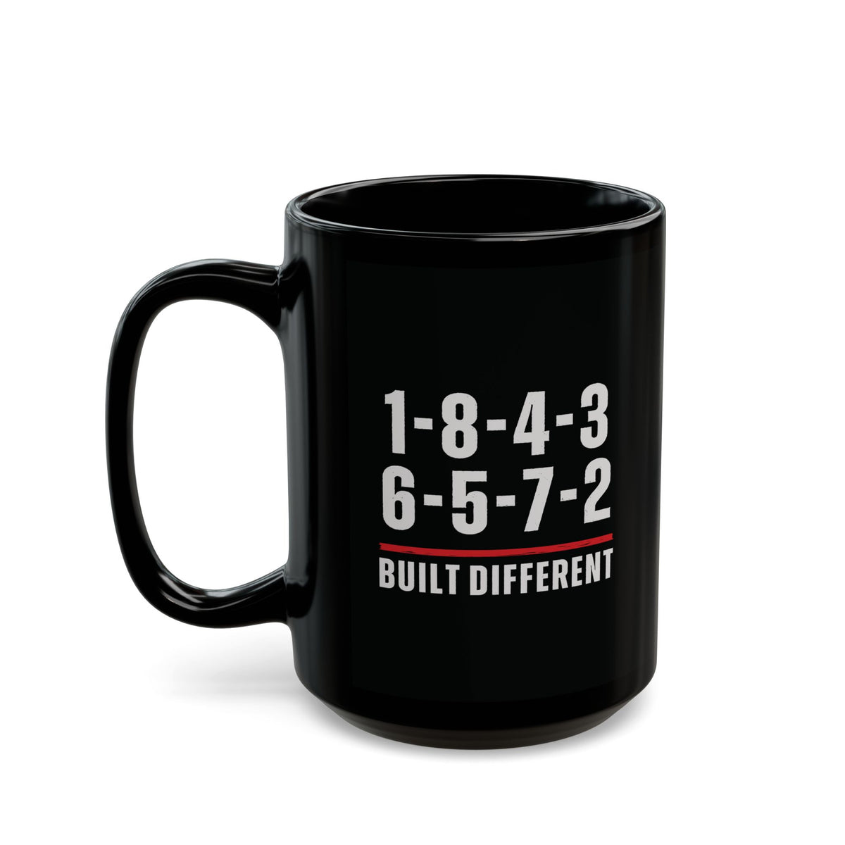 Built Different V8 Firing Order Mug mug - funny gift for car enthusiasts