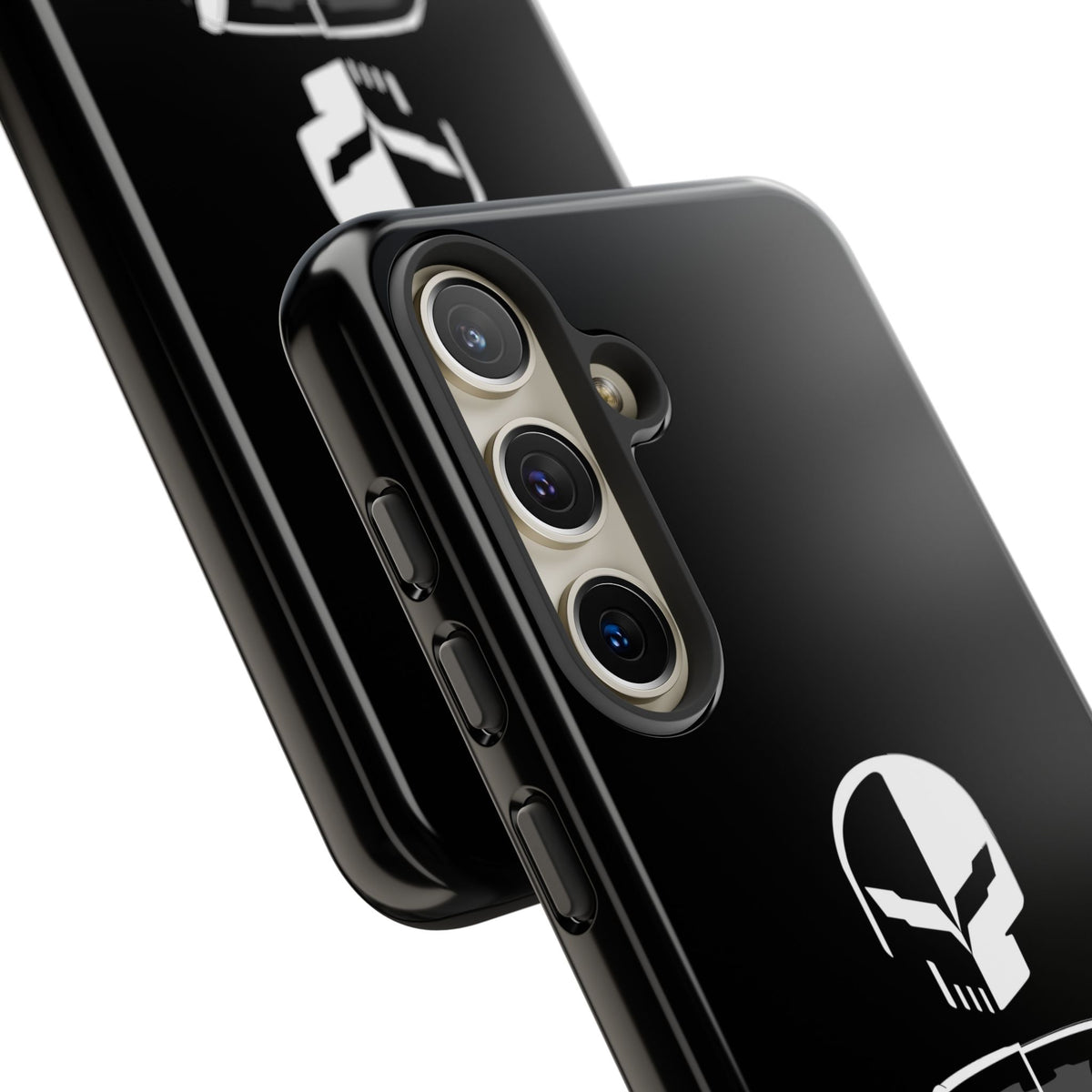 Corvette Punisher Skull Tough Phone Case | Muscle Car Guy Gift