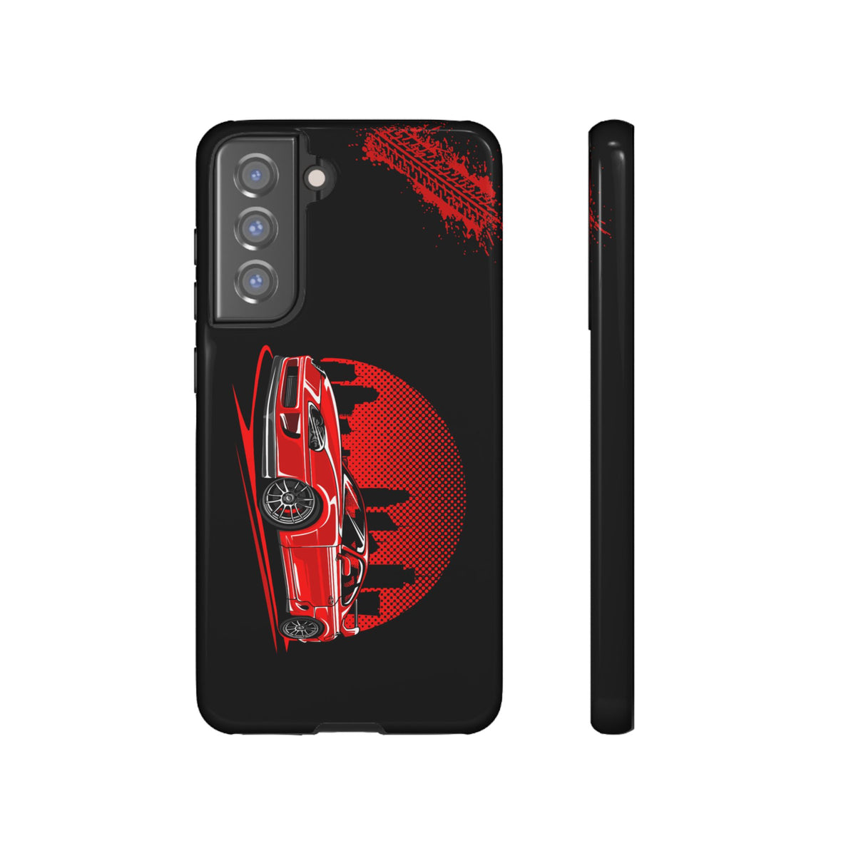 MKIV A80 Supra 2JZ Red City Tough Phone Case | JDM Car Guy Gift