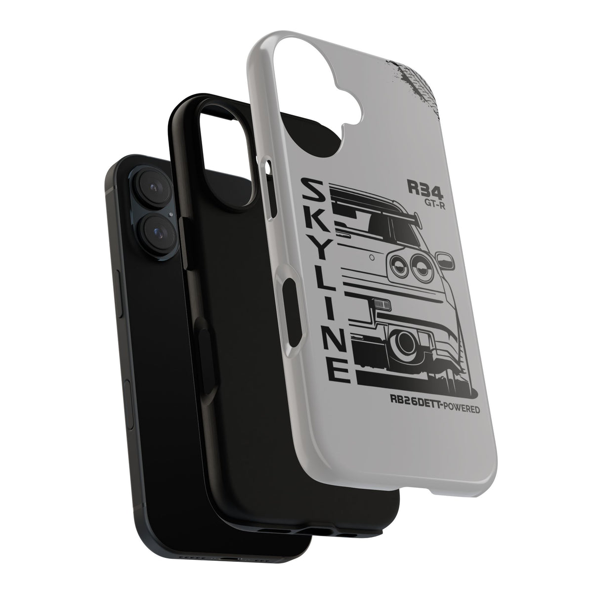 R34 Skyline GTR BNR34 Godzilla Tough Phone Case | JDM Car Gift