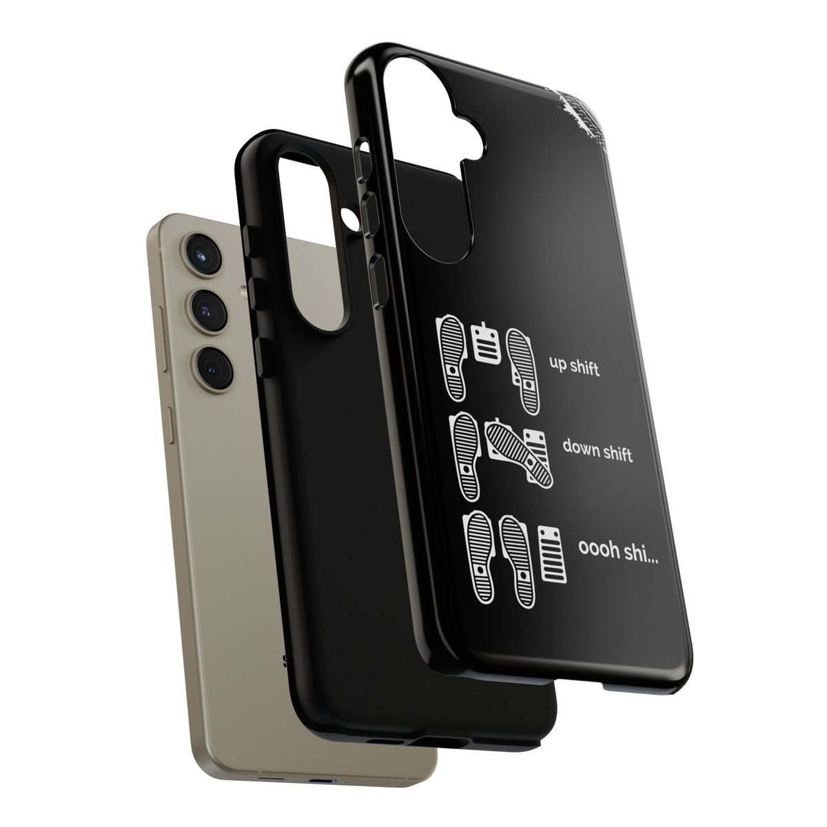 Heel Toe Rev Match Phone Case | Manual Car Guy Gift