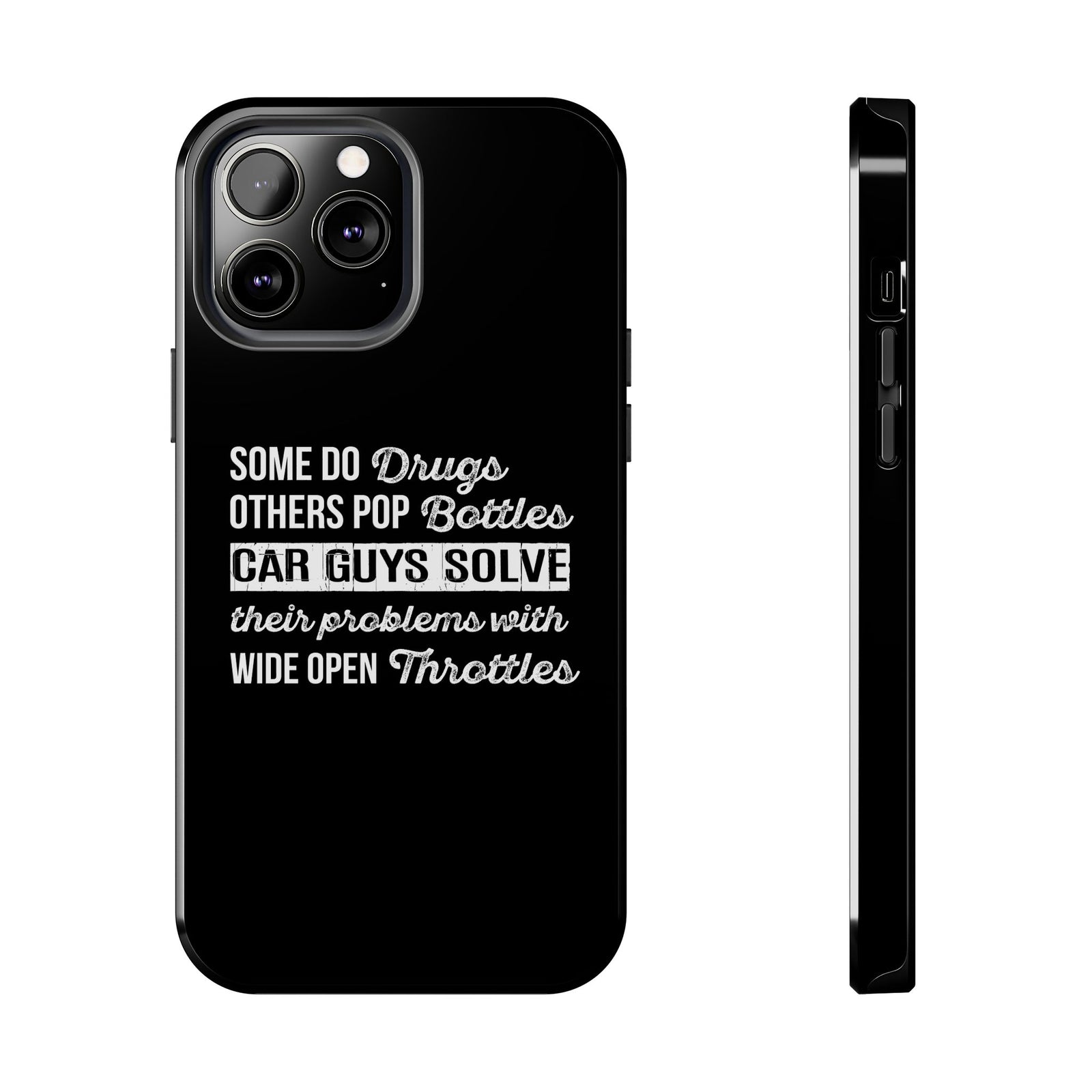 Car Guys Problems Funny Tough Car Phone Case | Car Enthusiast Gift