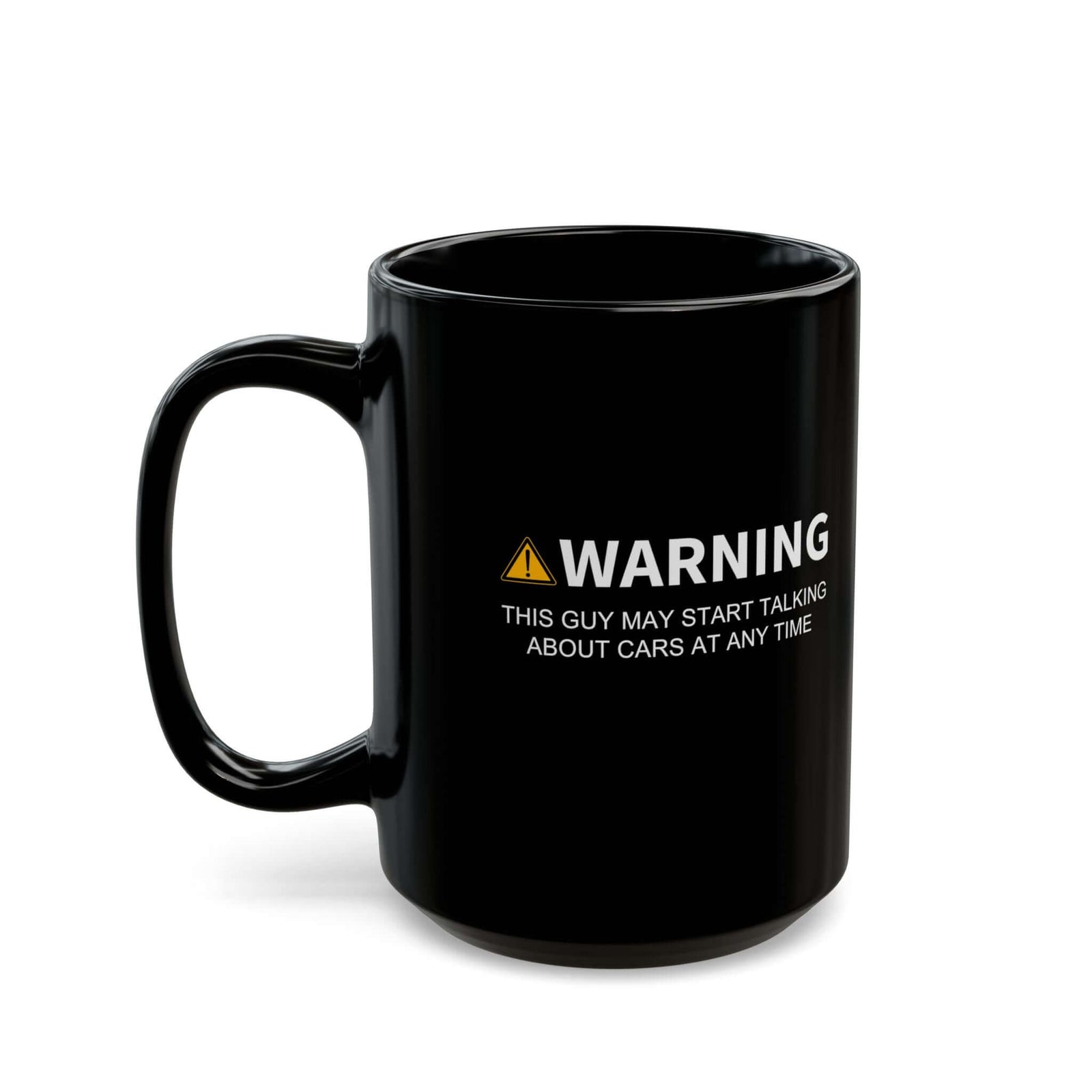 Warning May Start Talking About Cars Coffee Mug mug design - petrolhead gift