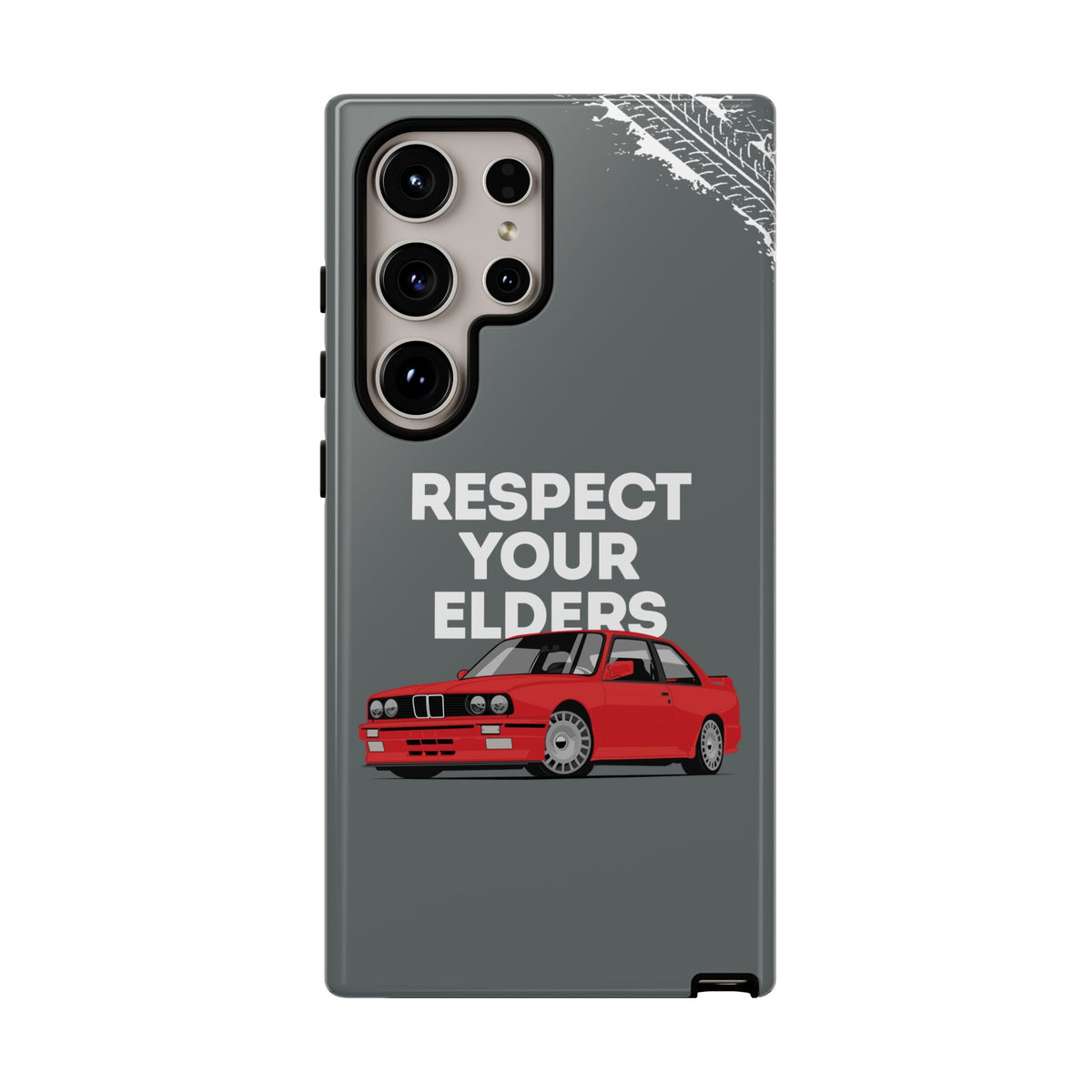 E30 M3 Respect Your Elders Tough Phone Case | Classic Car Guy Gift