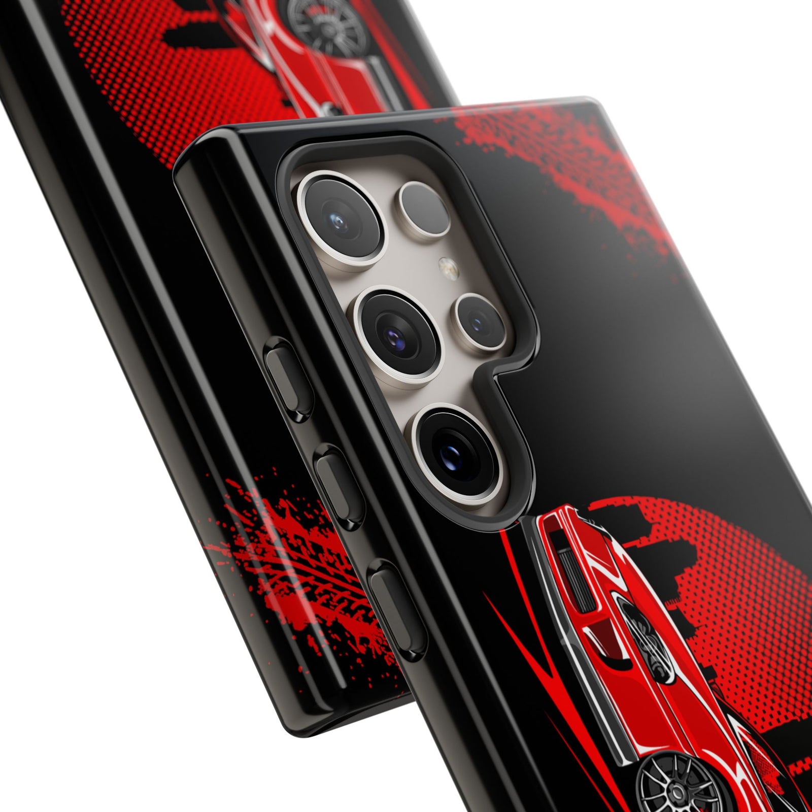 MKIV A80 Supra 2JZ Red City Tough Phone Case | JDM Car Guy Gift