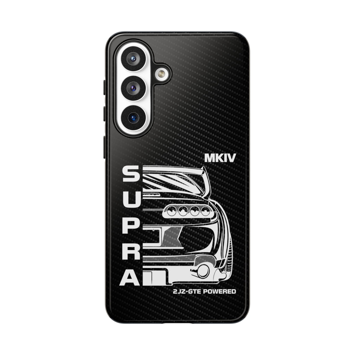 JDM Back View Tough Phone Case - Samsung Galaxy S26 Plus, glossy, front view