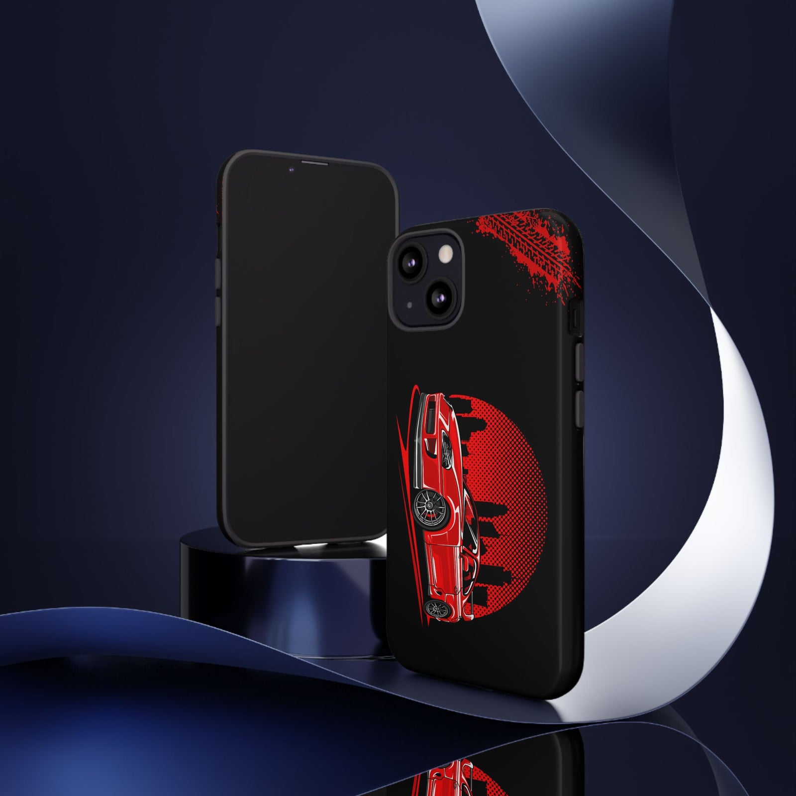 MKIV A80 Supra 2JZ Red City Tough Phone Case | JDM Car Guy Gift