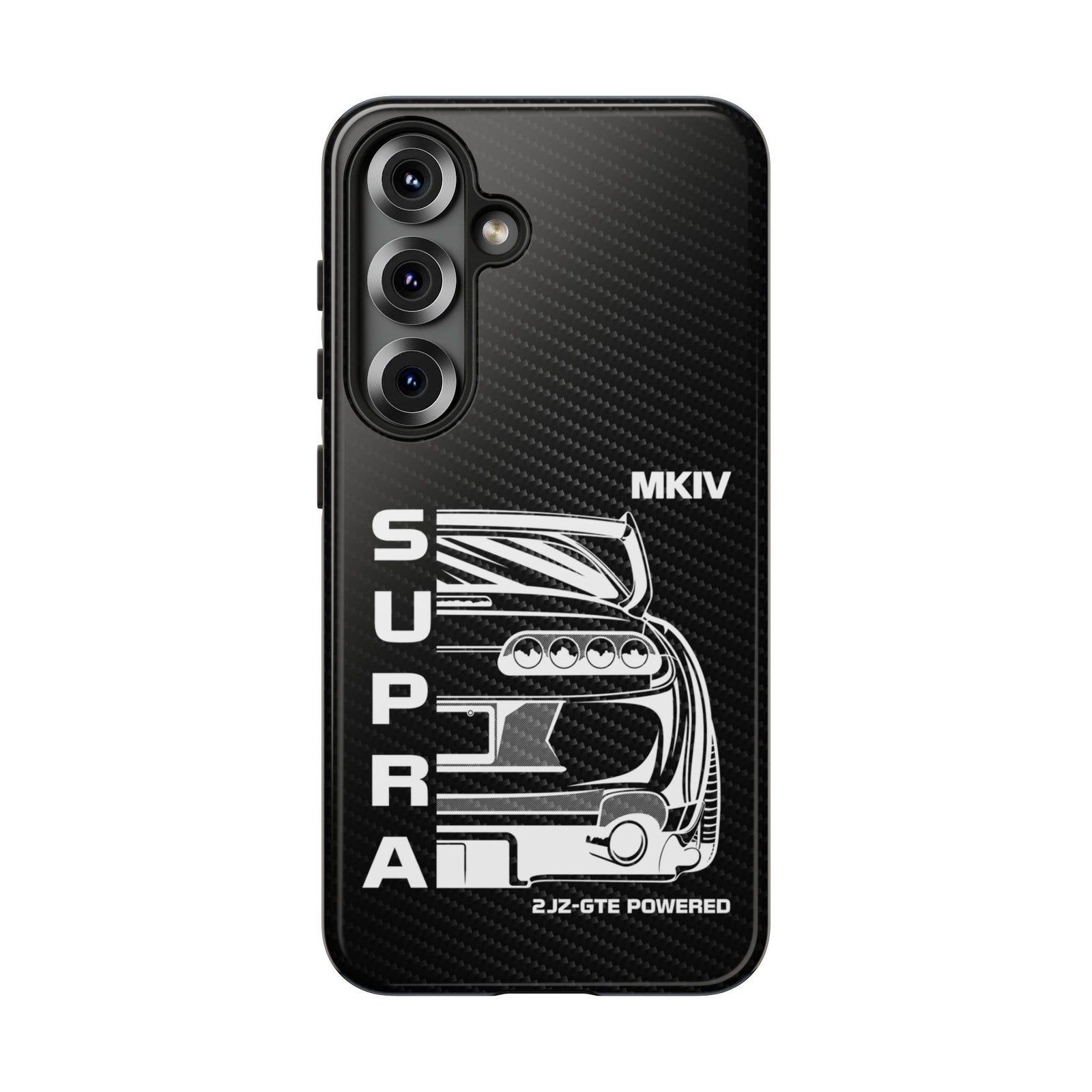 JDM Back View Tough Phone Case - Samsung Galaxy S25, glossy, front view