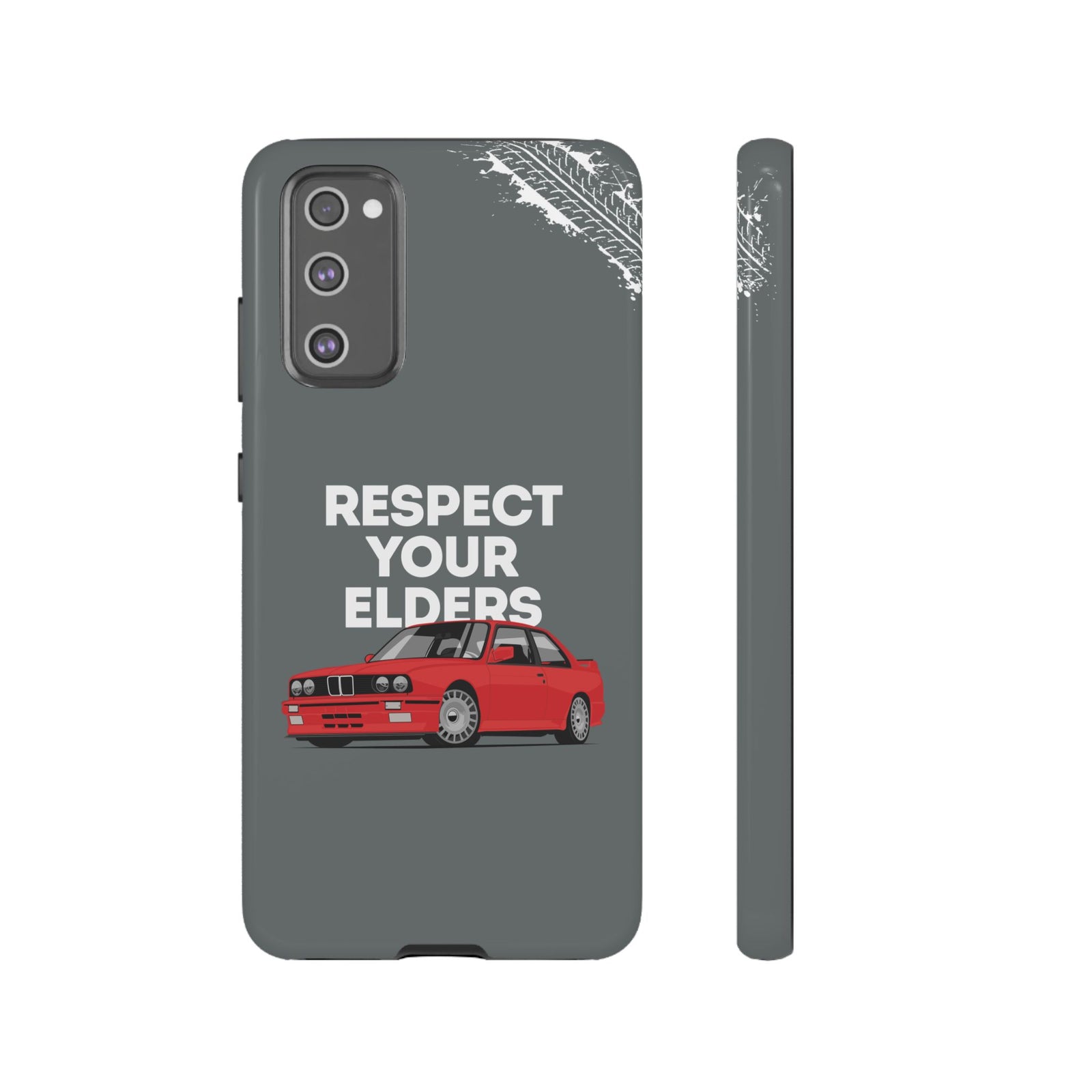 E30 M3 Respect Your Elders Tough Phone Case | Classic Car Guy Gift