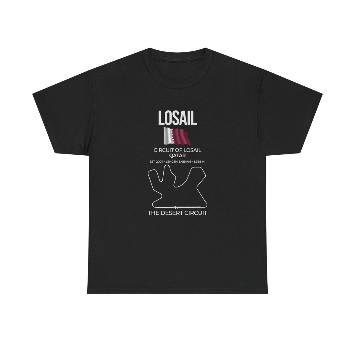 Losail Race Track T-Shirt t-shirt lifestyle - car guy present