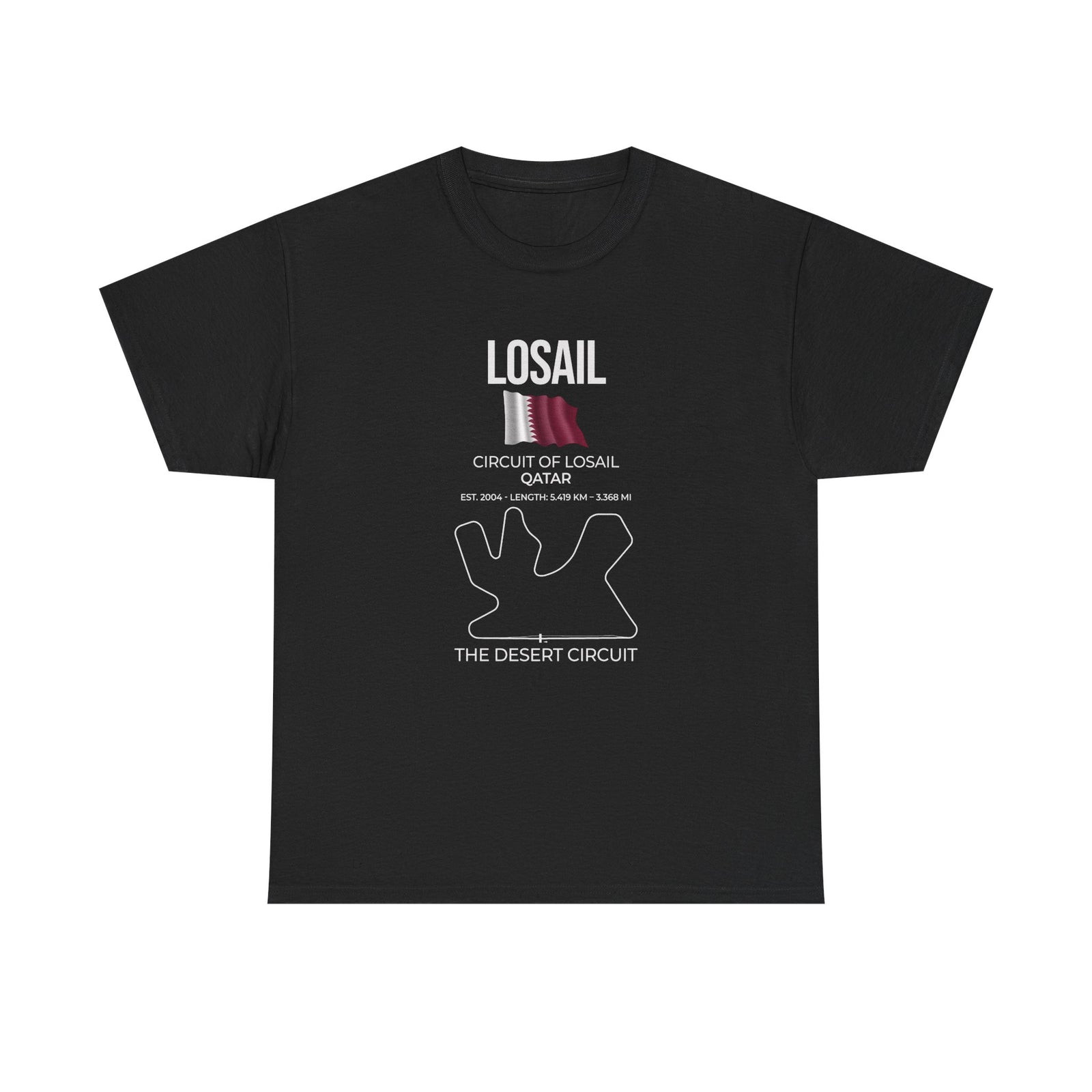 Losail Race Track T-Shirt t-shirt lifestyle - car guy present