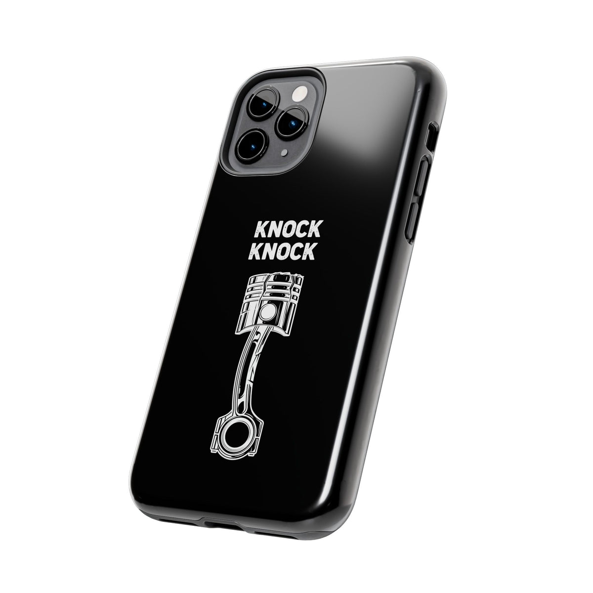 Knock Knock Broken Piston Phone Case | Funny Mechanic Car Guy Gift