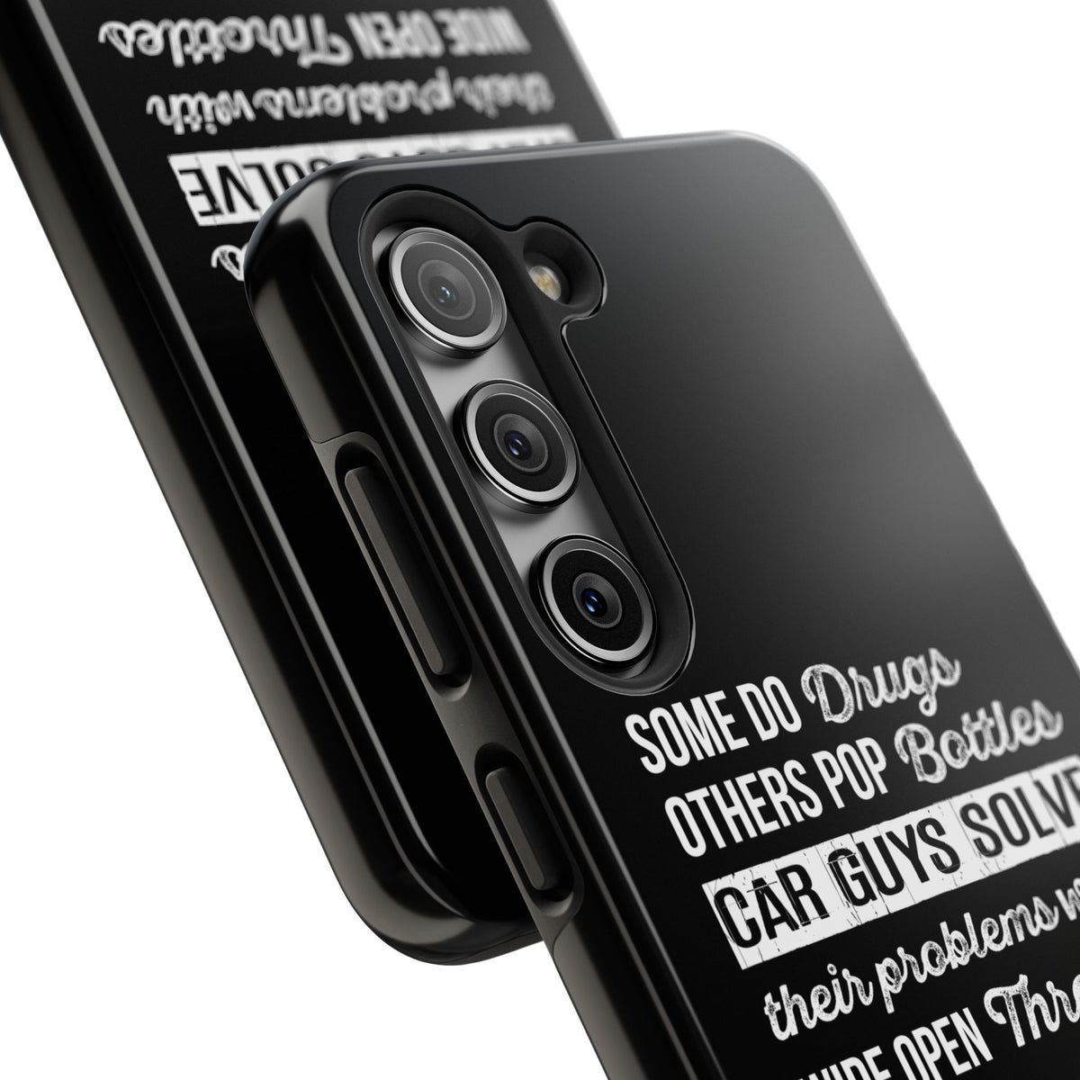 Car Guys Problems Funny Tough Car Phone Case | Car Enthusiast Gift