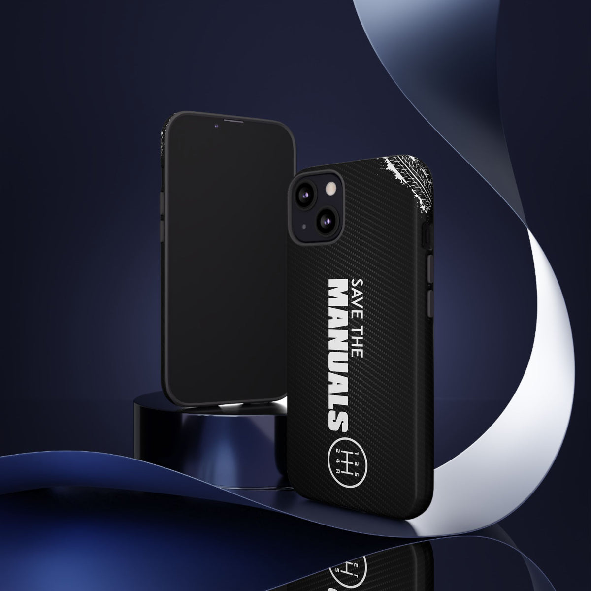 Save The Manuals Tough Phone Case | Manual Transmission Car Guy Gift