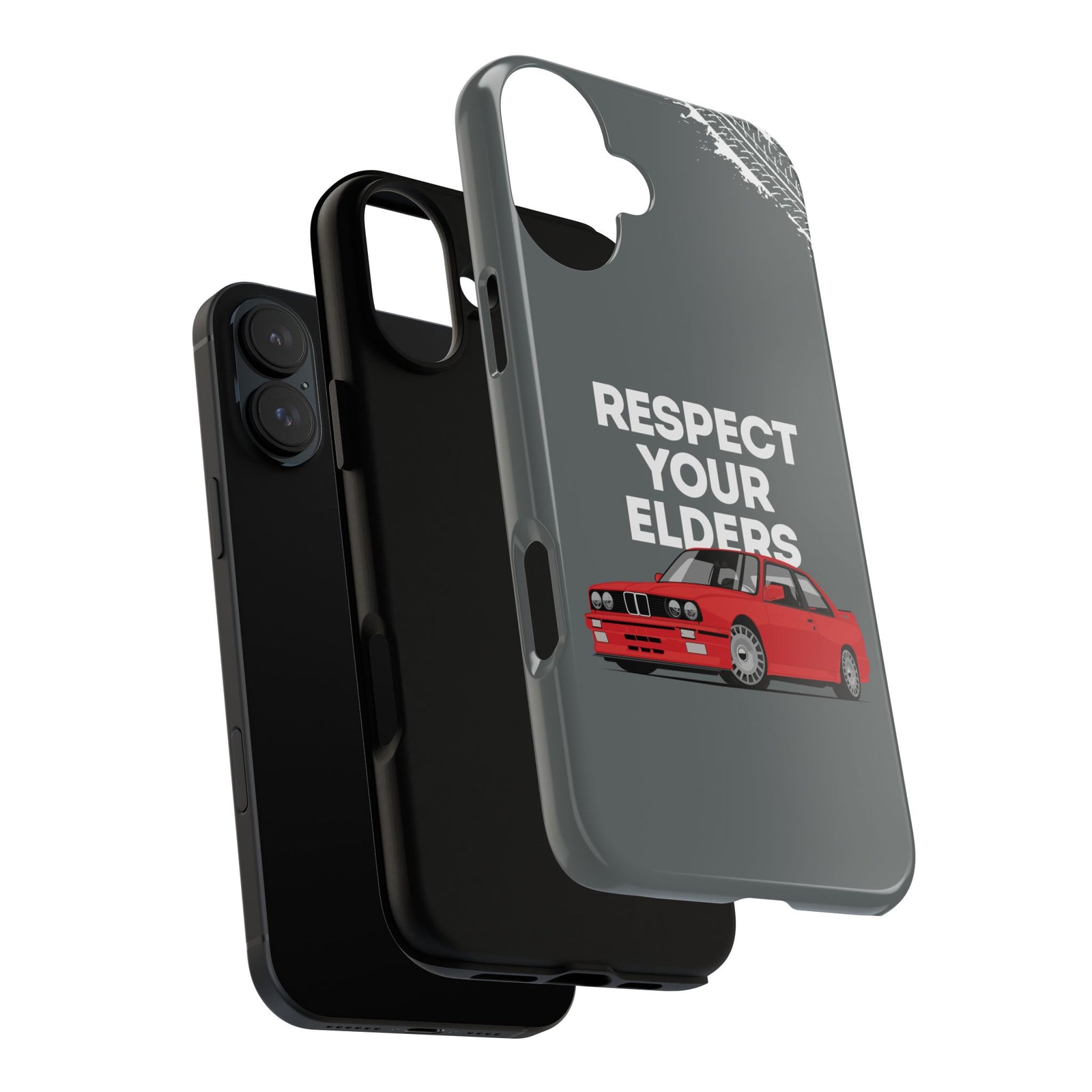 E30 M3 Respect Your Elders Tough Phone Case | Classic Car Guy Gift