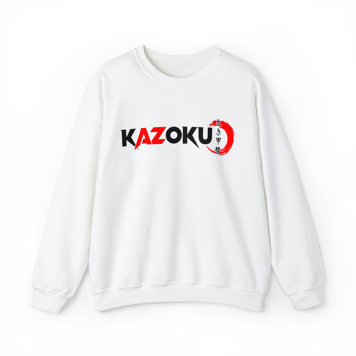 KAZOKU Sweatshirt Red - Design 1