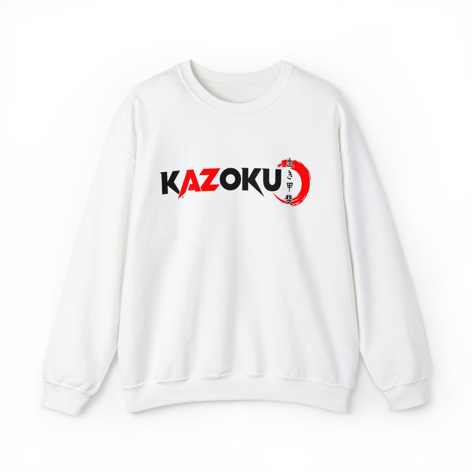 KAZOKU Sweatshirt Red - Design 1