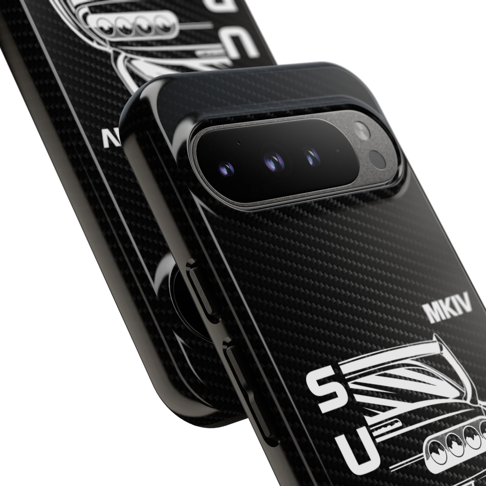 JDM Back View Tough Phone Case - Google Pixel 9 Pro XL, glossy, camera cutout close-up