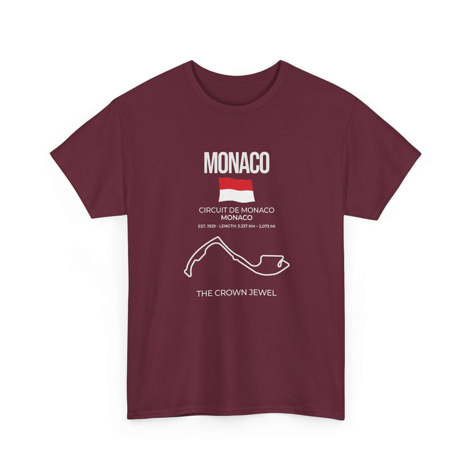 Monaco Race Track T-Shirt | Circuit de Monaco Grand Prix Motorsport Tee