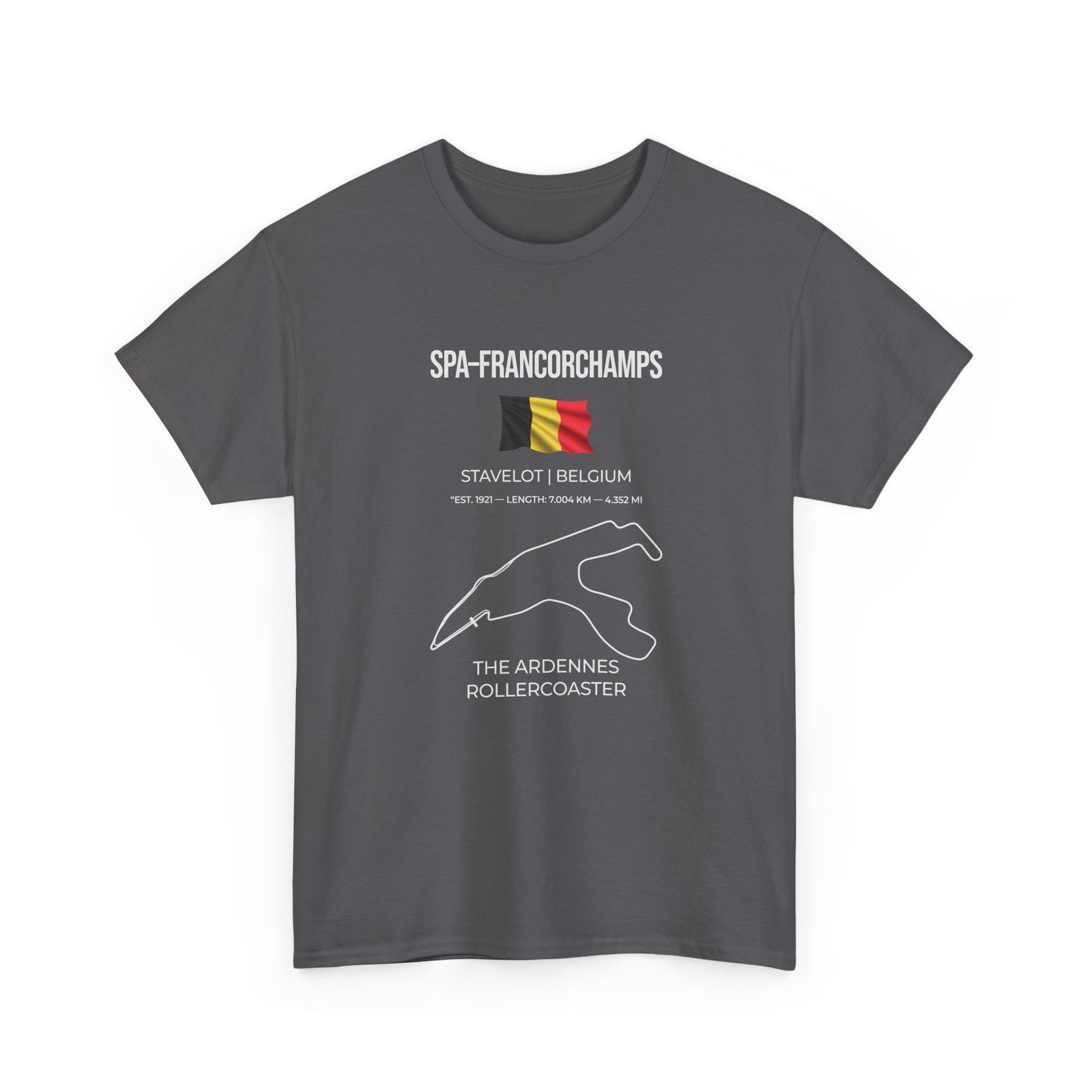 Spa-Francorchamps F1 Racing Track T-Shirt