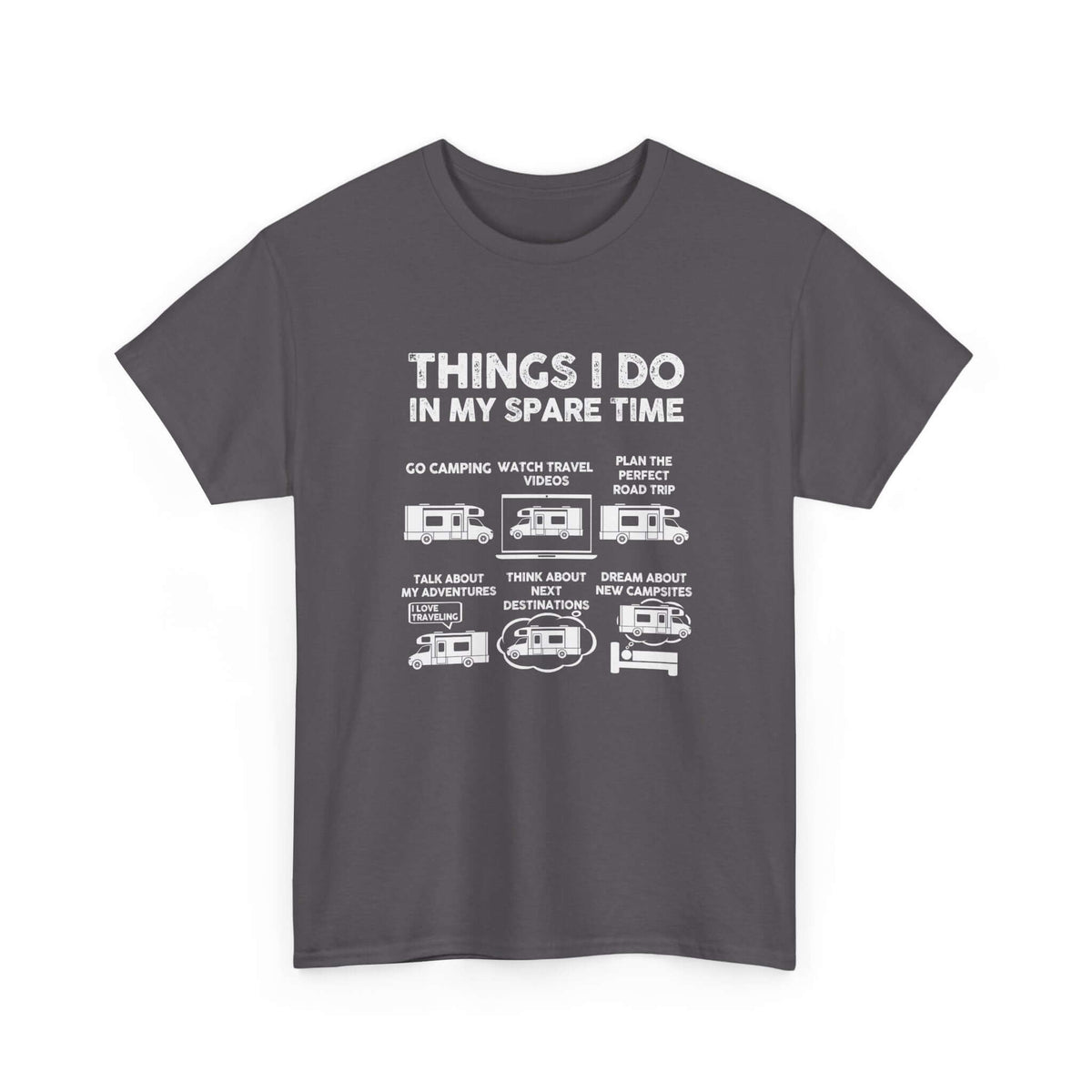 RV enthusiast graphic tee - funny gift for road trippers and campers