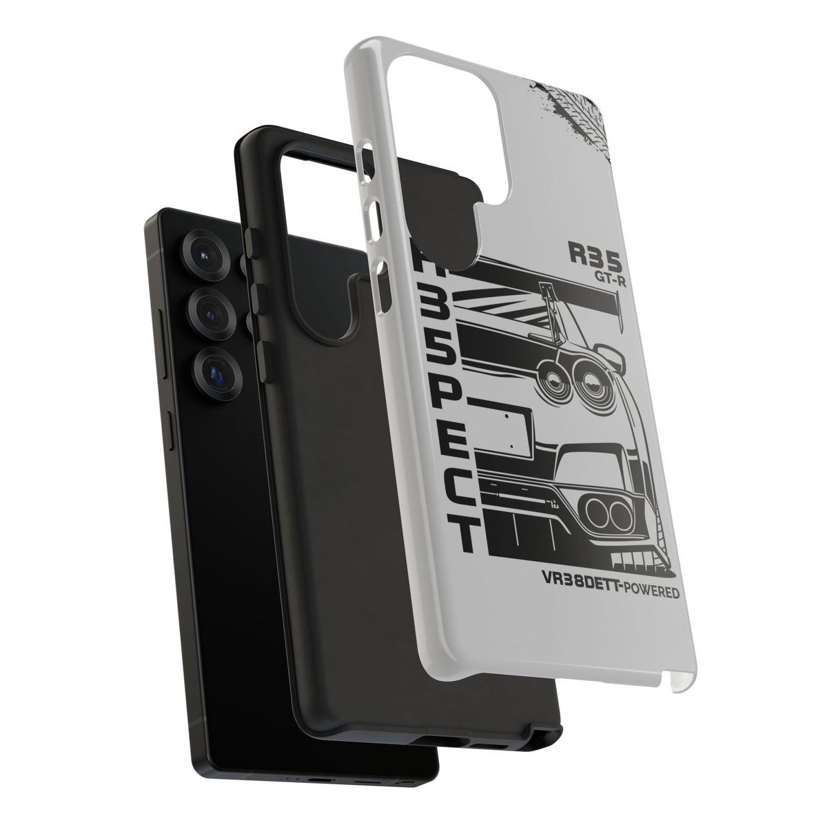 JDM Front View Tough Phone Case - iPhone 16 Pro, glossy, lifestyle photo