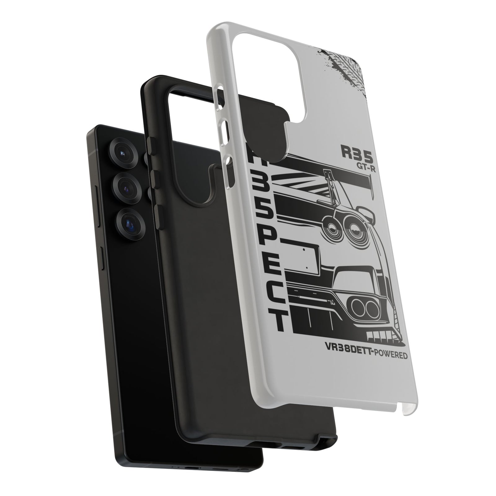 JDM Front View Tough Phone Case - iPhone 16 Pro, glossy, lifestyle photo