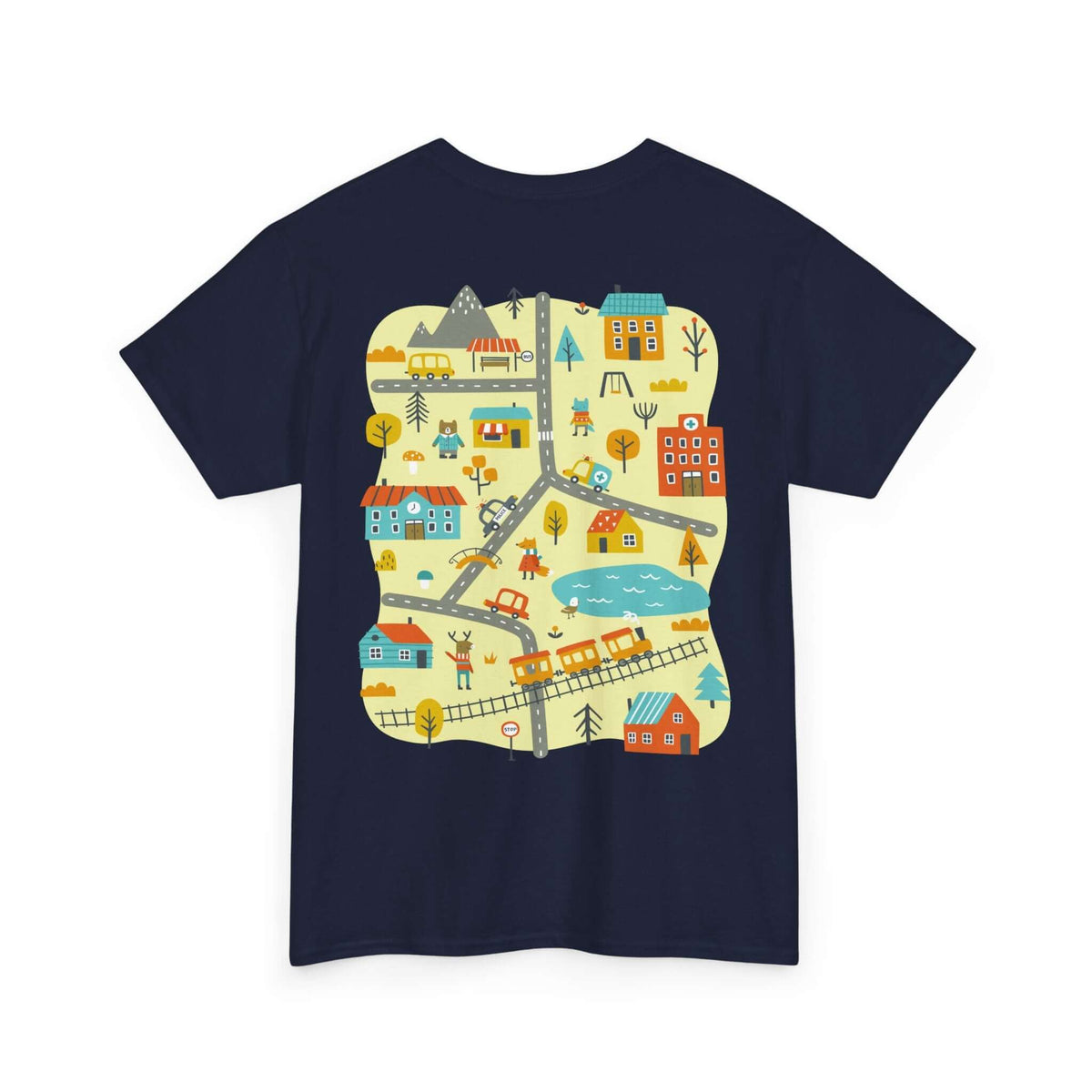 City Play Roads T-Shirt | Funny Dad Gift for Car Lovers