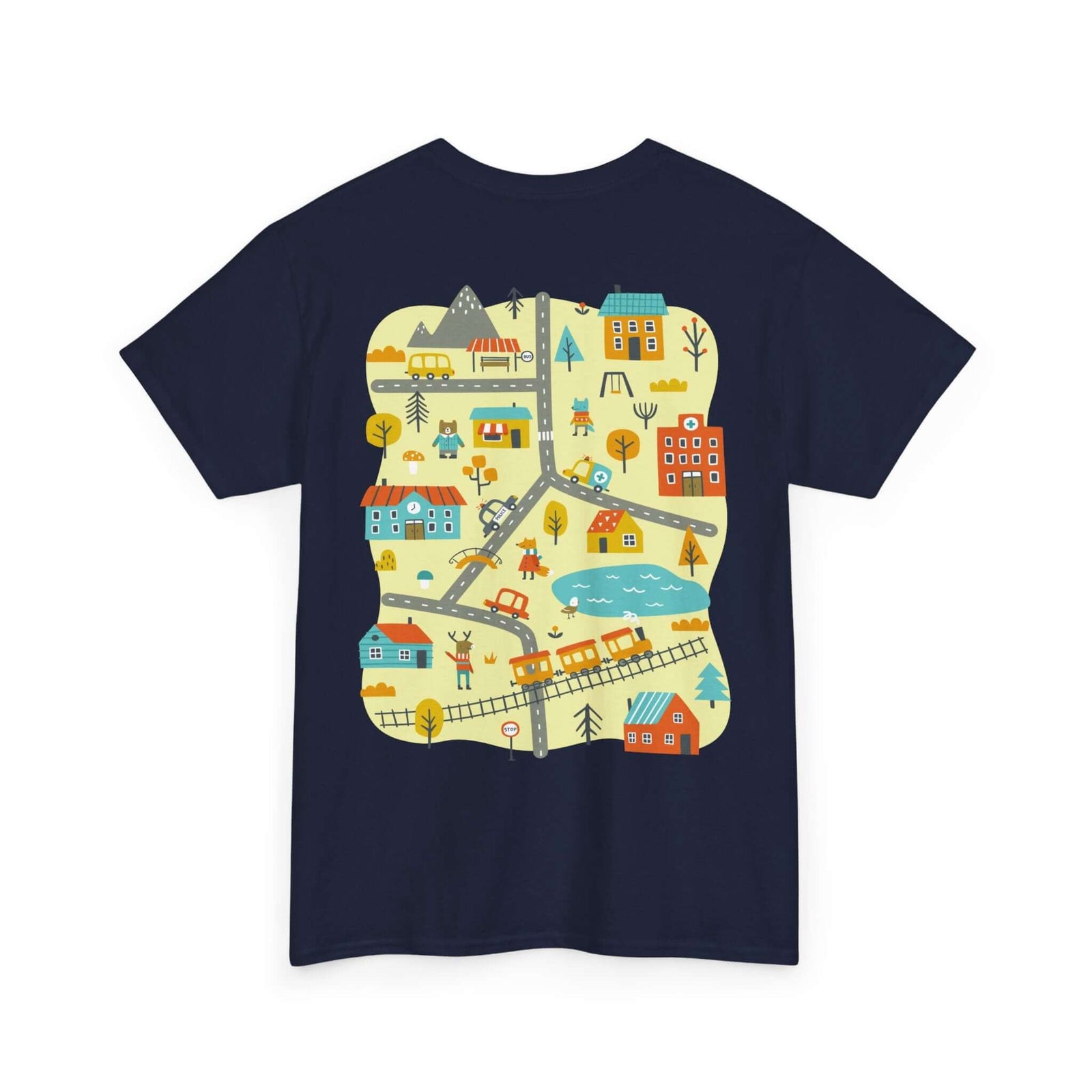 City Play Roads T-Shirt | Funny Dad Gift for Car Lovers