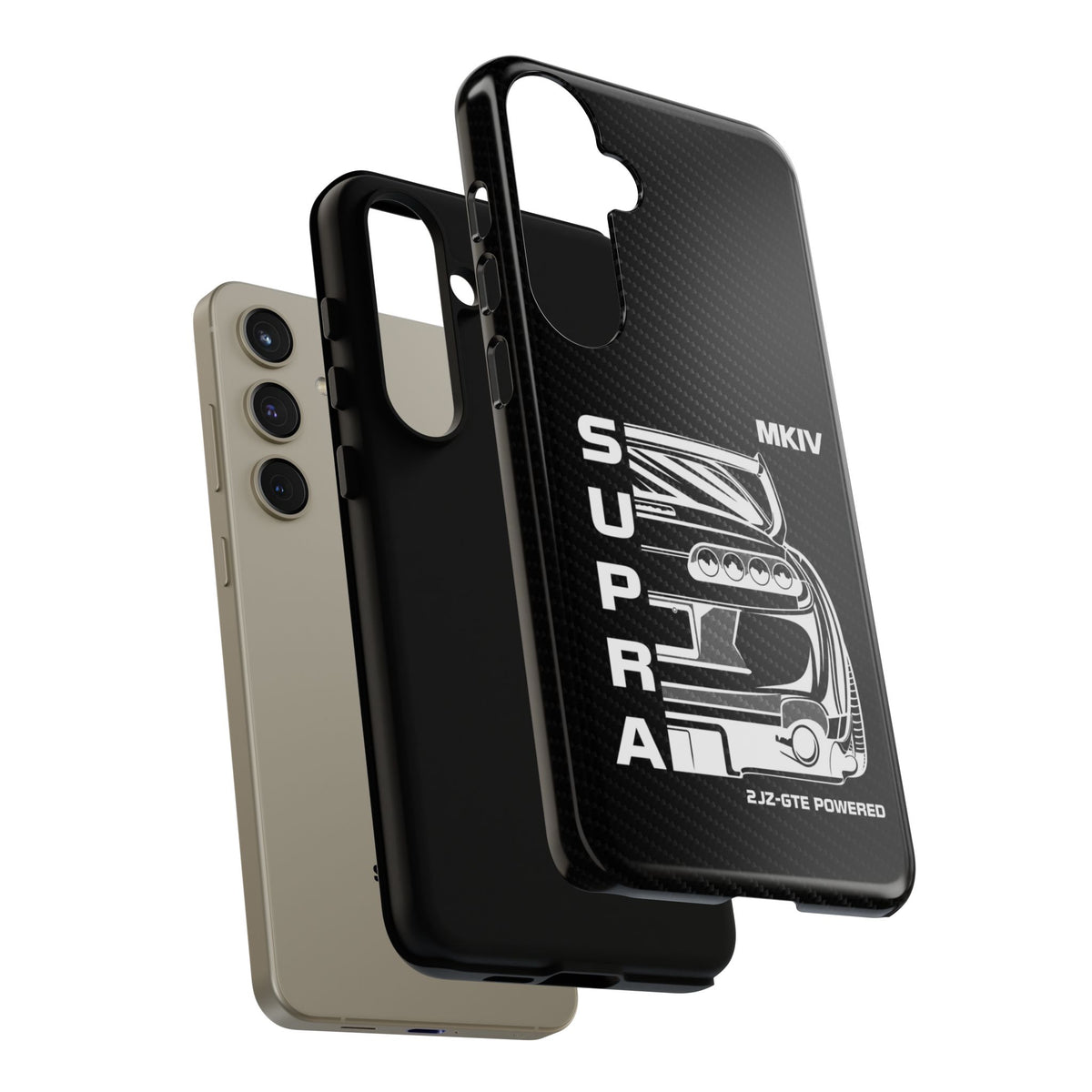 JDM Back View Tough Phone Case - Samsung Galaxy S24 Plus, glossy, dual-layer protection