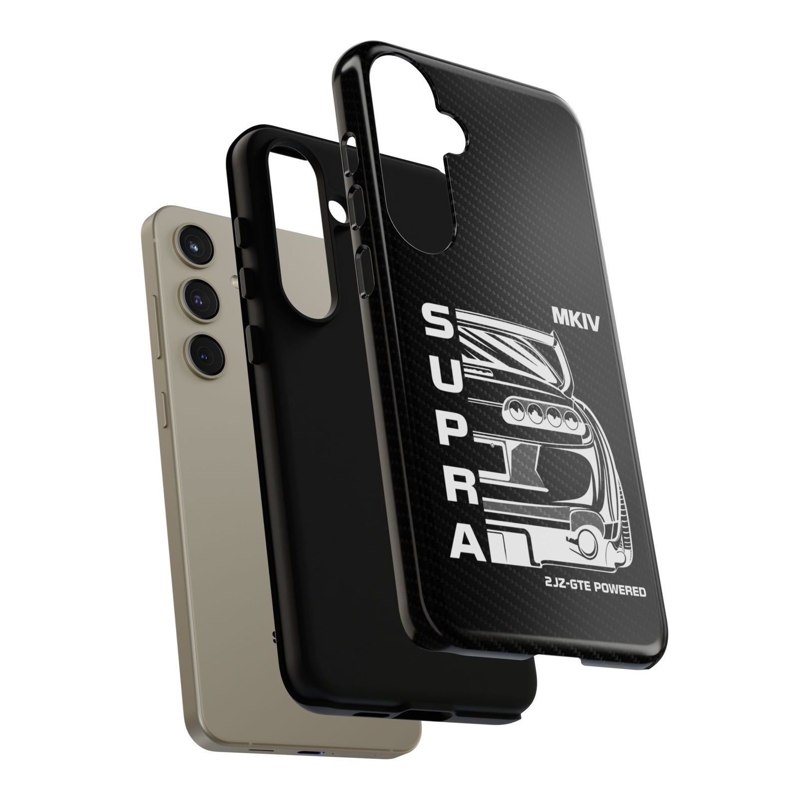JDM Back View Tough Phone Case - Samsung Galaxy S24 Plus, glossy, dual-layer protection
