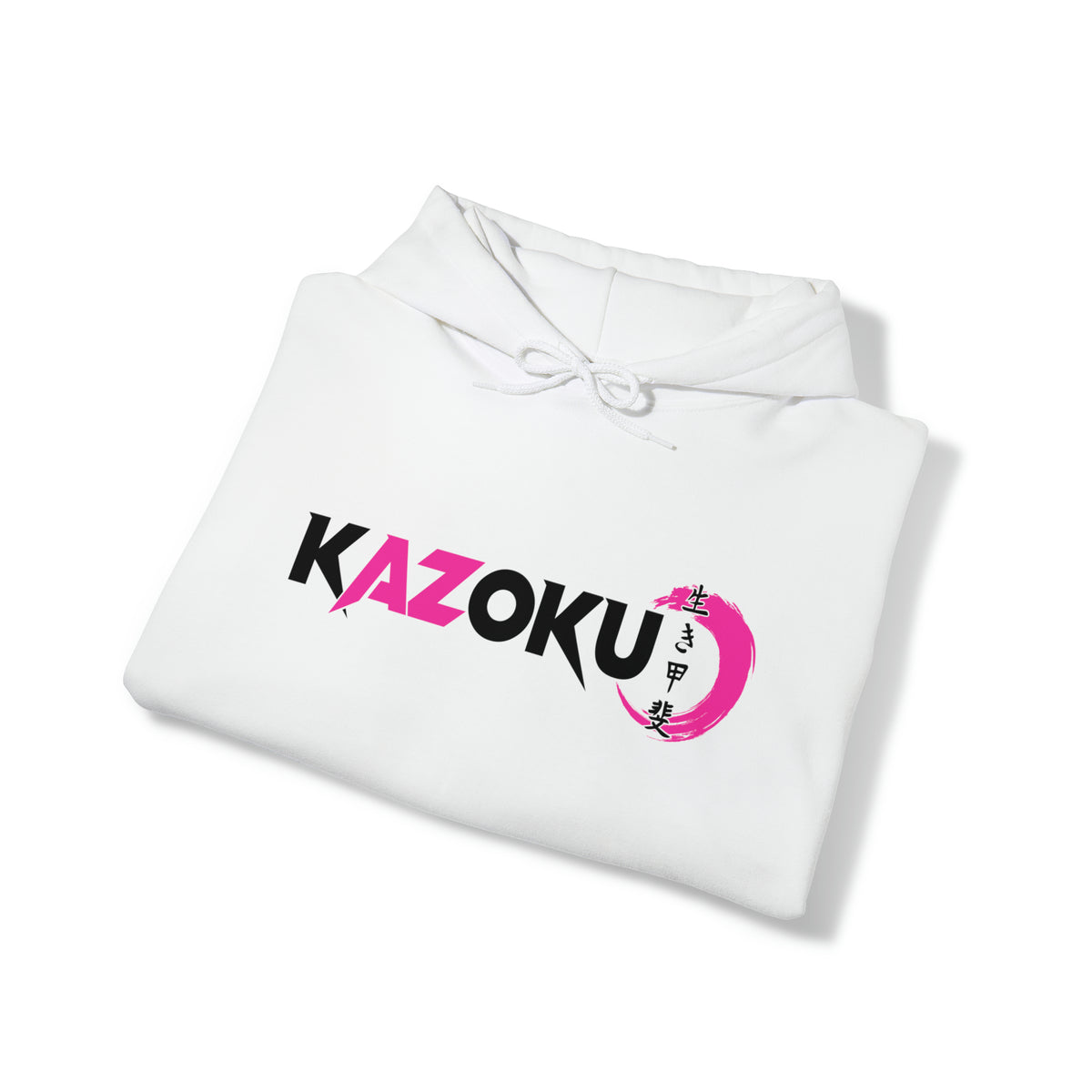 Kazoku Hoodie Pink - Design 1