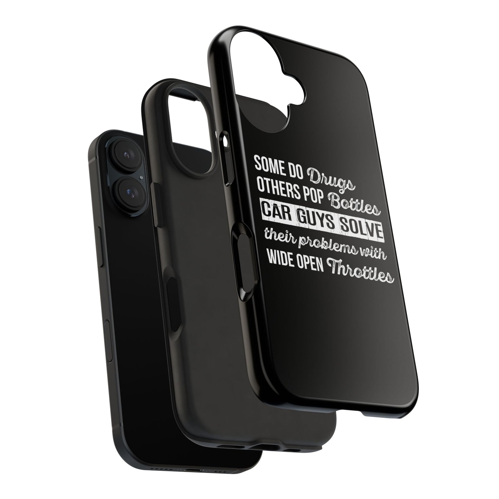 Car Guys Problems Funny Tough Car Phone Case | Car Enthusiast Gift