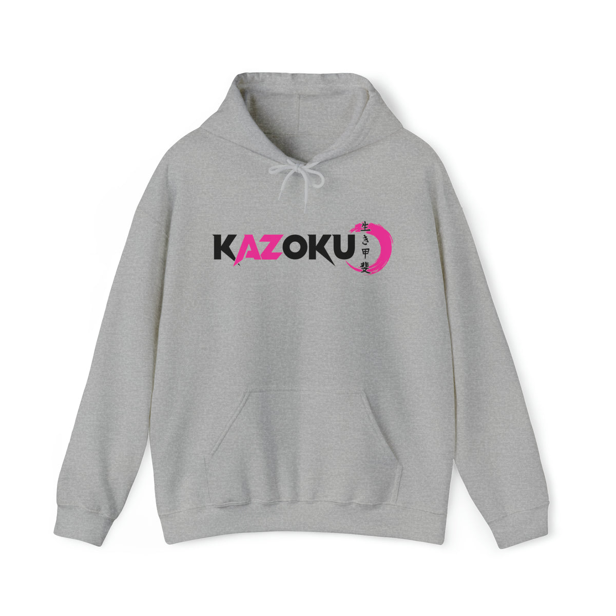Kazoku Hoodie Pink - Design 1
