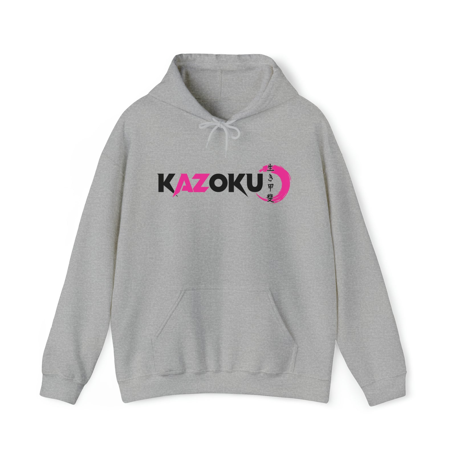 Kazoku Hoodie Pink - Design 1